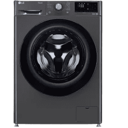 LG 7 kg Wifi Fully Automatic Front Load with In-built Heater | FHV1207Z4M | Black
