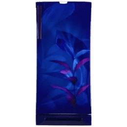 Godrej Edge Pro Single Door Refrigerator | 185 Litres | 4 Star | Direct Cool Inverter Technology | Marine Blue | RD EDGEPRO 210D TA