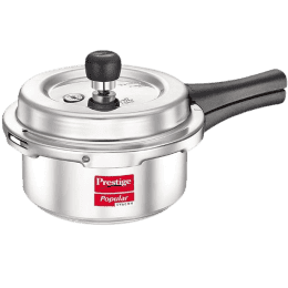 Prestige Popular Svachh Aluminium Outer Lid Pressure Cooker | 2L