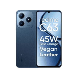 realme C63 | 4GB | 64GB | Leather Blue