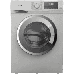 TCL 7 kg Fully Automatic Front Load with In-built Heater | TWF70-G123061A03S | Silver