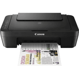 Canon PIXMA E410 Multi-function Color Inkjet Printer | Black