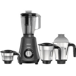 HAVELLS HYDRO Mixer Grinder | 750 W  | 4 Jars | Black