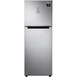 SAMSUNG 234 L Frost Free Double Door 3 Star Convertible Refrigerator RT28A3723S9/HL | Refined Inox