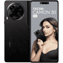 Tecno Camon 30 | 5G  | 256 GB | 8 GB RAM | Basaltic Dark