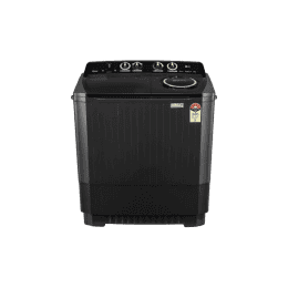 LG Semi Automatic Top Load Washing Machine | 8.5 Kg | Roller Jet Pulsator | Black | P8535SLMZ ABLQEIL