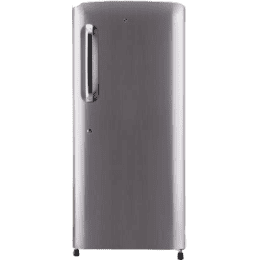 LG 215 L Direct Cool Single Door 4 Star Refrigerator-GL-B221APZY | Shiny Steel,