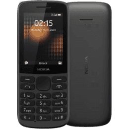 Nokia 215 DS 4G Keypad Phone | Black