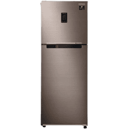 SAMSUNG 288 L Frost Free Double Door 2 Star Convertible Refrigerator | RT34A4632DX/HL | Luxe Bronze