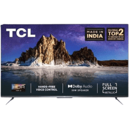 TCL 50P715  | 126 cm (50 inch) | Ultra HD-4K | LED Smart Android TV with Full Screen & Handsfree Voice Control