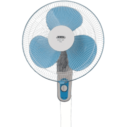USHA Mist Air Icy Wall Fan | 400 mm | Ultra High Speed /3 Blade  | Blue