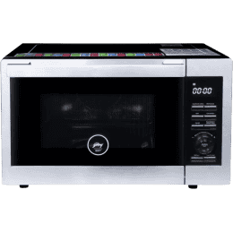 Godrej 33 L Convection & Grill Microwave Oven Mirror Drop | GME 733 CM1 SM | Silver
