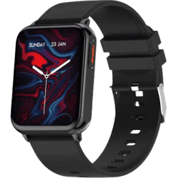 Fire Boltt Hulk | Amoled Bluetooth Calling with 120 sports modes Smartwatch | Black Strap