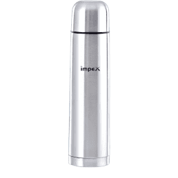 Impex IFK 1000 Stainless Steel Bullet Flask | Silver