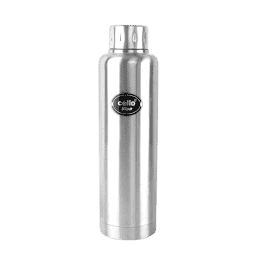 Cello Vigo Stainless Steel Flask | Double Walled | 750 ml | Silver