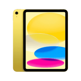 Apple iPad 10th Gen | 64 GB ROM | 27.69 cm (10.9 inch) | Wi Fi Only | Yellow | MPQ23HN/A