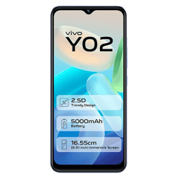 vivo Y02 | 32 GB/3 GB | Orchid Blue