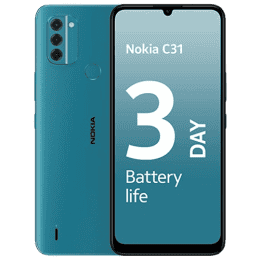 NOKIA C31 DS | 4 GB/64GB | Cyan
