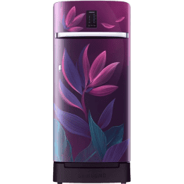 SAMSUNG 189 L Frost Free Single Door 5 Star Refrigerator  | Paradise Bloom Purple |  RR21C2F259R/HL