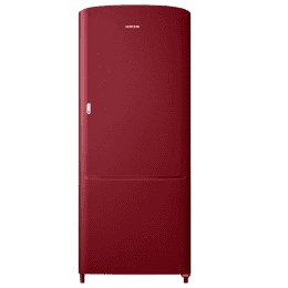 Samsung 192 L 2 Star Direct Cool Single Door Refrigerator | RR20A11CBRH/HL | SCARLET RED