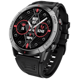 boAt Lunar Fit Smartwatch with Bluetooth Calling | 36.9mm | AMOLED Display/IP67 Water Resistant | Active Black Strap
