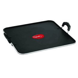 Pigeon Pathri 320 Non-stick Tawa | 30 cm diameter | Black