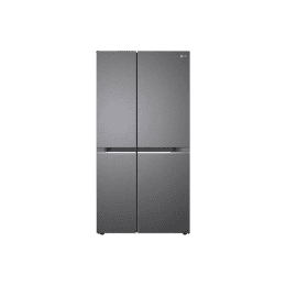 LG Convertible Side by Side Refrigerator |  650L | Smart Inverter Compressor | Dazzle Steel | GL-B257HDS3