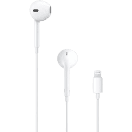 Apple EarPods with Lightning Connector | MMTN2ZM/A | Wired Headset In the Ear | White
