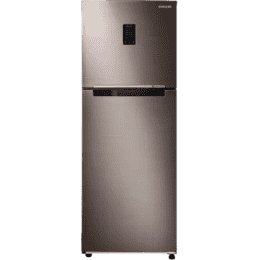 SAMSUNG 312 L Frost Free Double Door 2 Star Convertible Refrigerator | RT37C4642DX/HL | Luxe Brown