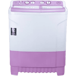 Godrej Semi Automatic Top Load | 8 kg | Purple | White | WS Edge 8.0 TB3 M LVDR