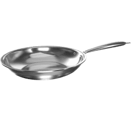 IMPEX Serene Triply Fry Pan | 24 cm diameter | 1 L capacity | Stainless Steel