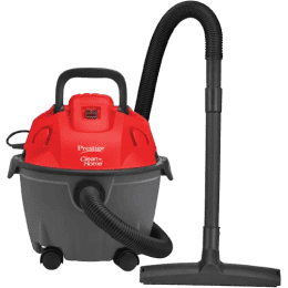 Prestige Clean home Wet & Dry Vacuum Cleaner | With Powerful Suction & Blower function | Red