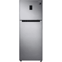 SAMSUNG 415 L Frost Free Double Door 4 Star Refrigerator RT42M553ESL/TL | Real Stainless