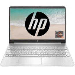 HP Ryzen 5 Hexa Core 5500U | 8 GB/512 GB SSD | 15s- eq2223AU | 15.6 Inch | Natural Silver