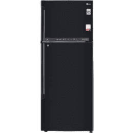 LG 471 L 3 Star with Inverter Double Door Refrigerator | GL-T502FES3 | Ebony Sheen