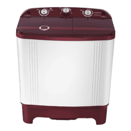 Kelvinator 6.5 kg Top Loading Semi-Automatic Washing Machine | KWS-A650CR | Cherry Red