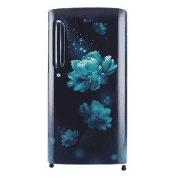 LG 190 L Direct Cool Single Door 3 Star Refrigerator with Base Drawer | GL-B201ABCD | Blue Quartz