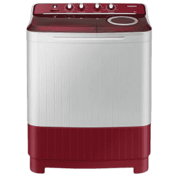 Samsung | 7.5 Kg | Semi Automatic Top Load Washing Machine | Grey, Red | WT75B3200RR/TL