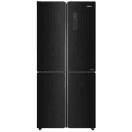 Haier Frost Free French Door Bottom Mount Refrigerator | HRB-550KS | 2 Star | 531 L | Black Steel