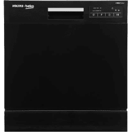 Voltas Beko DT8B Free Standing 8 Place Settings Intensive Kadhai Cleaning| No Pre-rinse Required Dishwasher