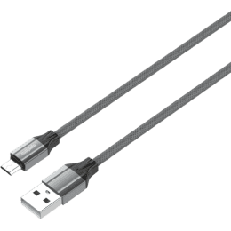 Salpido Micro USB Cable | 2 m | Compatible with All Phones With Micro USB Port | Black | LS 442