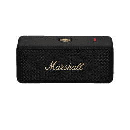 Marshall Emberton II Bluetooth Speaker |  30+ Hours of Playtime | Black & Brass.
