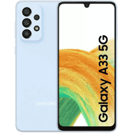 SAMSUNG Galaxy A33 | 128 GB/8 GB RAM | Awesome Blue