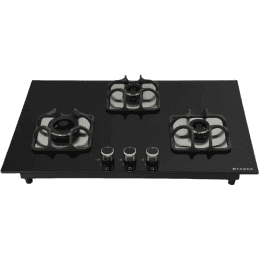 FABER | IMPERIA PLUS |   3 Burners | 783 BRB CI BK  Glass Automatic Hob