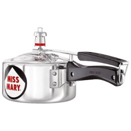 Hawkins Miss Mary Inner Lid Pressure Cooker | 1.5 L | Aluminium | Silver | MM15