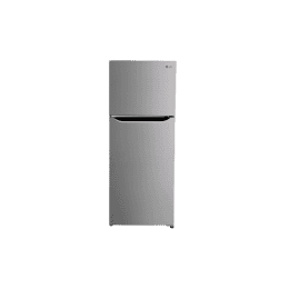 LG 260 Litres 2 Star Double Door Frost Free Refrigerator | GL-S292SPZY | Shiny Steel