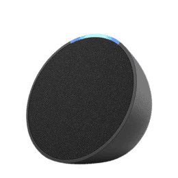 amazon Echo Pop Bluetooth Speaker | Built in Alexa | Smart Wi Fi Speaker | Balanced Bass | Black
