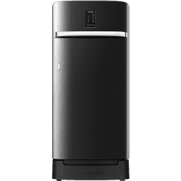 Samsung 189 L | 5 Star | Digital Inverter with Display | Direct-Cool Single Door Refrigerator | RR21D2F25BX/HL | Luxe Black
