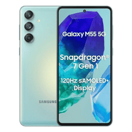 Samsung Galaxy M55 5G | 8 GB RAM | 256GB Storage | Light Green