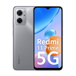 REDMI 11 Prime 5G | 64 GB/4 GB RAM | CHROME SILVER